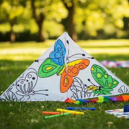 Imaginea Zbor de colorat cu dragon zburător 