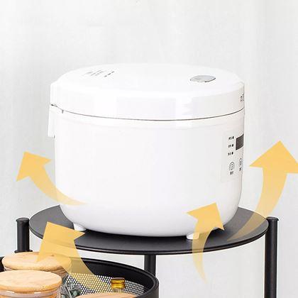 Imaginea din Organizator mobil cu 3 coșuri - a doua calitate