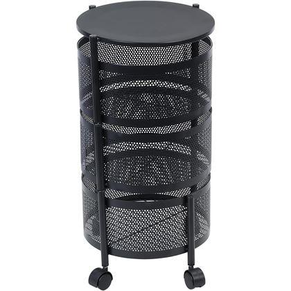 Imaginea din Organizator mobil cu 3 coșuri - a doua calitate