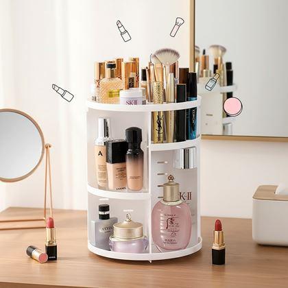 Imaginea din Organizator cosmetic rotativ  -  alb