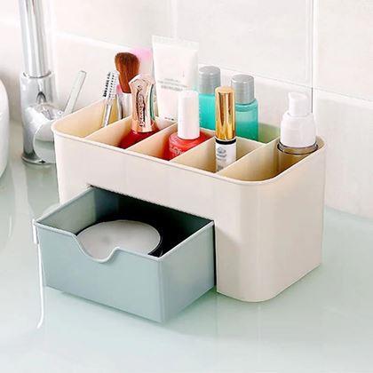 Imaginea din Organizator pentru cosmetice cu compartimente