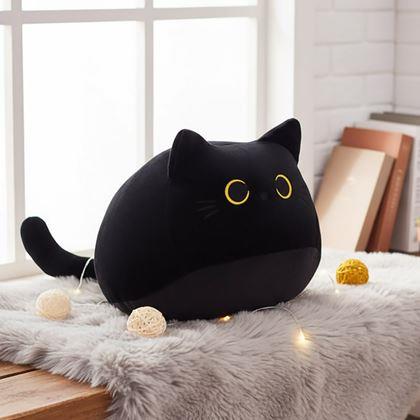 Imaginea din Pernă pisică neagră