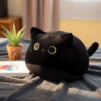 Imaginea Pernă pisică neagră