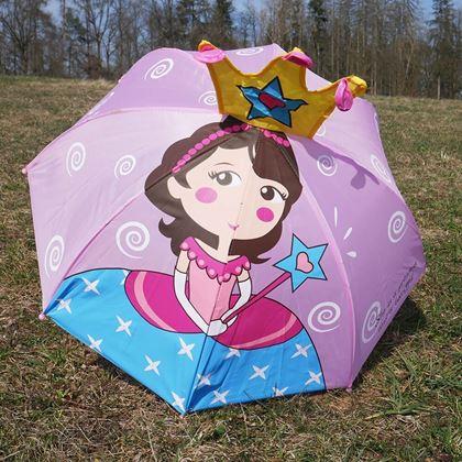 Imaginea din 3D umbrelă copii  -  prințesă