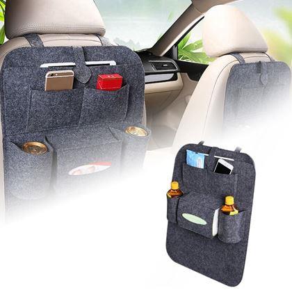 Imaginea din Organizator pentru scaunul auto  -  gri închis