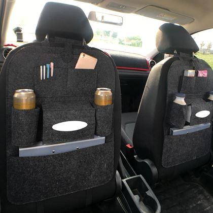 Imaginea din Organizator pentru scaunul auto  -  gri închis