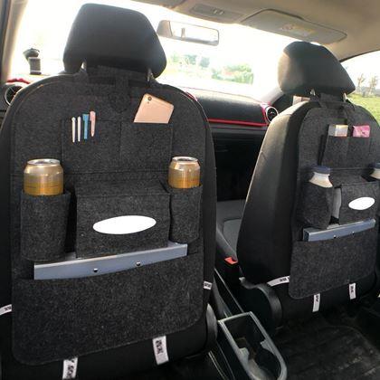 Imaginea din Organizator pentru scaunul auto  -  gri închis