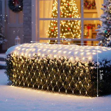 Imaginea din esătura de lumini 1,5 x 1,5 m