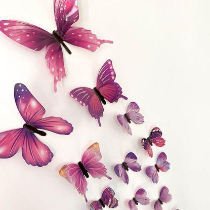 Imaginea Setul de fluturași luminoși pentru perete 