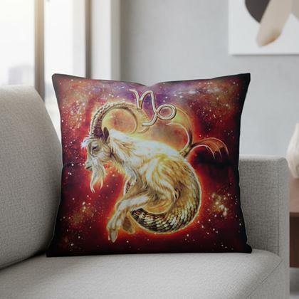Imaginea din Husă de pernă cu zodie - Capricorn