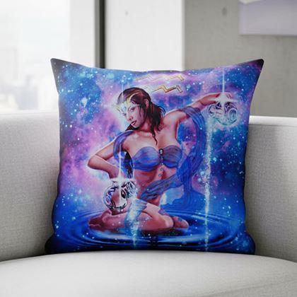 Imaginea din Husă de pernă cu zodie - Vărsător