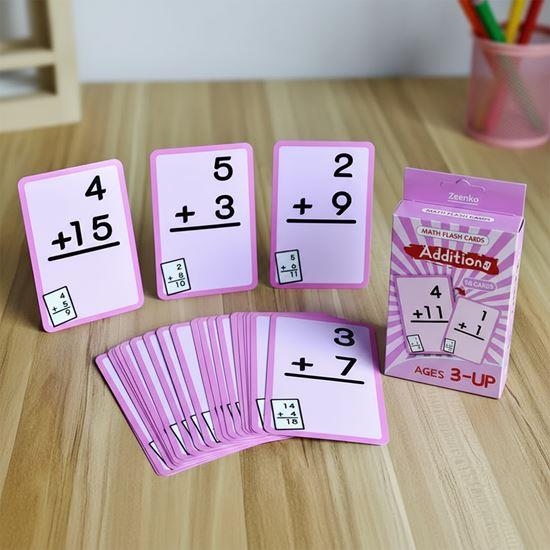 Imaginea din Set de carduri matematice 36 buc. - adunare