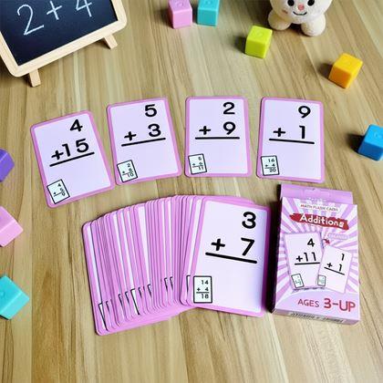 Imaginea din Set de carduri matematice 36 buc. - adunare