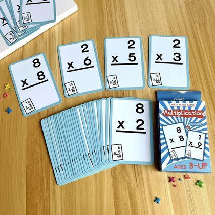 Imaginea din Set de carduri matematice 36 buc. - multiplicare