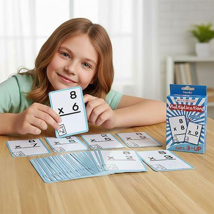 Imaginea din Set de carduri matematice 36 buc. - multiplicare