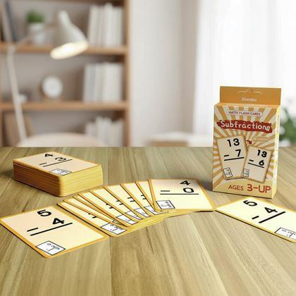 Imaginea din Set de carduri matematice 36 buc. - scădere