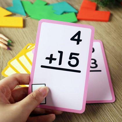 Imaginea din Set de carduri matematice 36 buc. - adunare