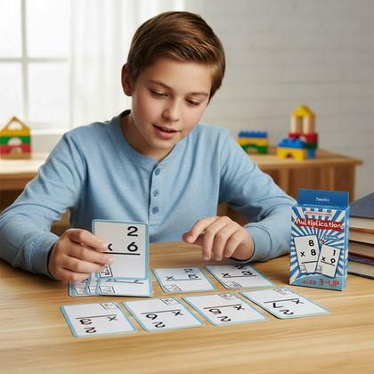Imaginea din Set de carduri matematice 36 buc. - multiplicare