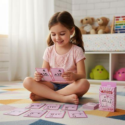 Imaginea din Set de carduri matematice 36 buc. - adunare