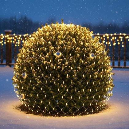 Imaginea din esătura de lumini 1,5 x 1,5 m