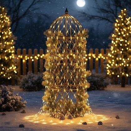 Imaginea din esătura de lumini 1,5 x 1,5 m