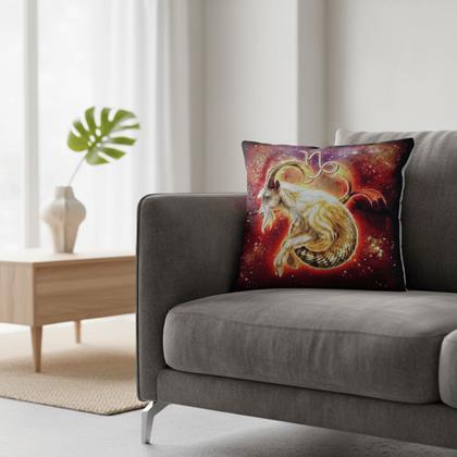 Imaginea din Husă de pernă cu zodie - Capricorn