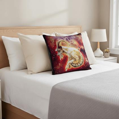 Imaginea din Husă de pernă cu zodie - Capricorn