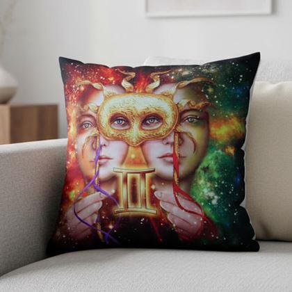 Imaginea din Husă de pernă cu zodie - Gemeni