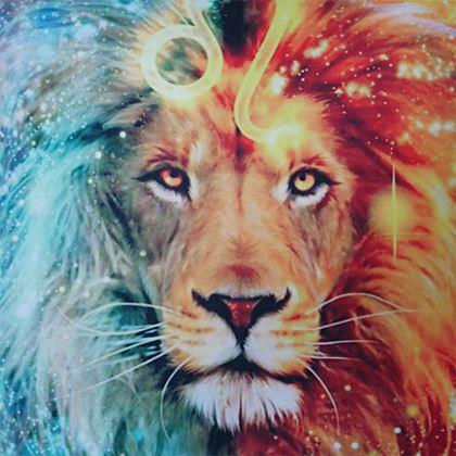 Imaginea din Husă de pernă cu zodie - leu