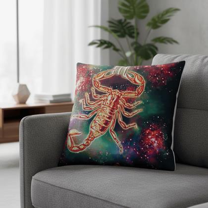 Imaginea din Husă de pernă cu zodie - Scorpion