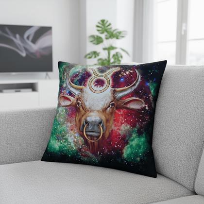 Imaginea din Husă de pernă cu zodie - taur