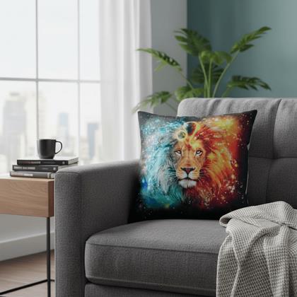 Imaginea din Husă de pernă cu zodie - leu