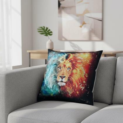 Imaginea din Husă de pernă cu zodie - leu