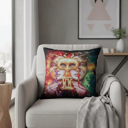 Imaginea din Husă de pernă cu zodie - Gemeni