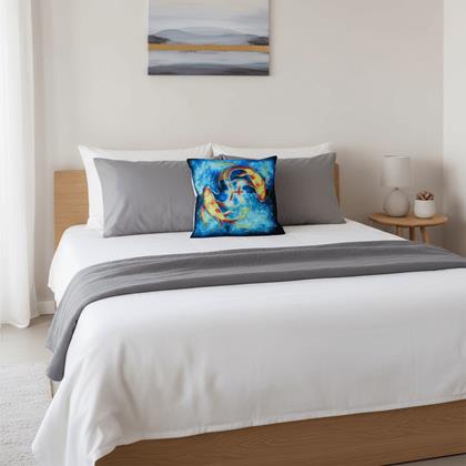 Imaginea din Husă de pernă cu zodie - pești