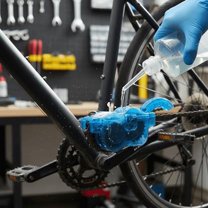 Imaginea Curățător pentru lanț cu accesorii