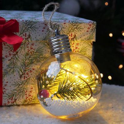 Imaginea Bilă LED de Crăciun pentru brad