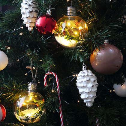 Imaginea din Bilă LED de Crăciun pentru brad -  ghirlandă