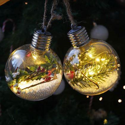 Imaginea din Bilă LED de Crăciun pentru brad -  ghirlandă