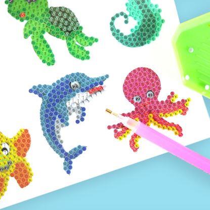 Imaginea Pictură cu diamante pentru copii autocolante 