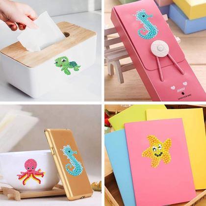 Imaginea din Pictură cu diamante pentru copii autocolante  -  lumea mării