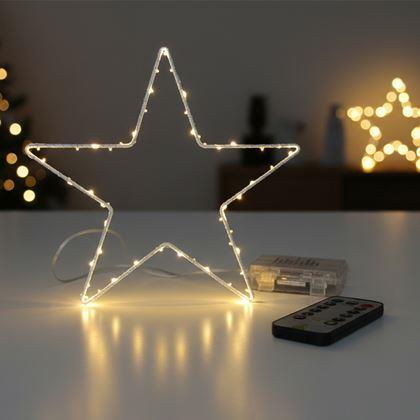 Imaginea din Stea metalică LED de Crăciun