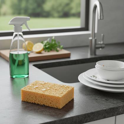 Imaginea din Burete ecologic natural pentru vase