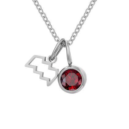 Imaginea din Lanț cu pandantiv semn zodiacal - Vărsător