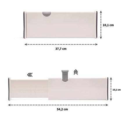 Imaginea din Divizor/perete reglabil pentru sertar