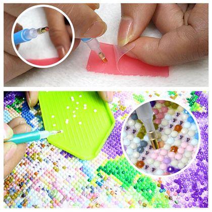 Imaginea din Pictură cu diamante deluxe  -  păun