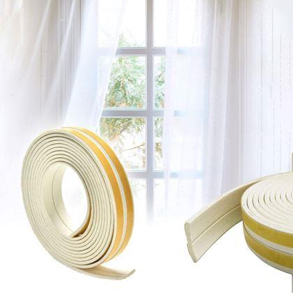 Imaginea din Bandă de etanșare autocolantă pentru ferestre și uși 2,5 m -  albă