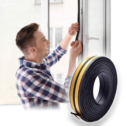 Imaginea Bandă de etanșare autocolantă pentru ferestre și uși 2,5 m