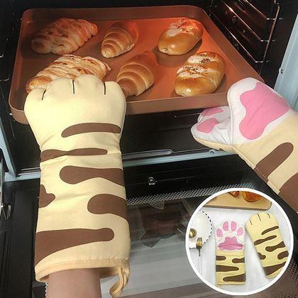 Imaginea din Mănușă de bucătărie - labă de pisică