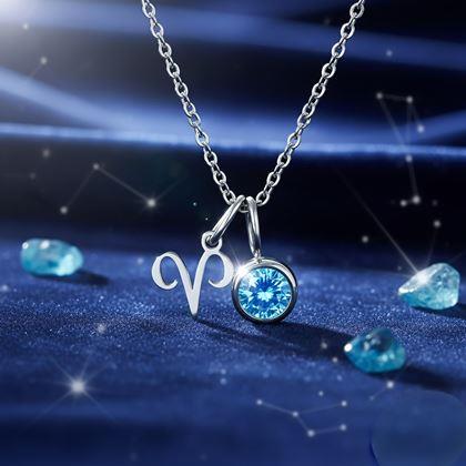 Imaginea din Lanț cu pandantiv semn zodiacal - Berbec